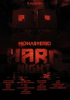 Monasterio Hard Night poster