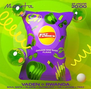 Fat Vibez feat. Vaden, Rwanda @ Masts